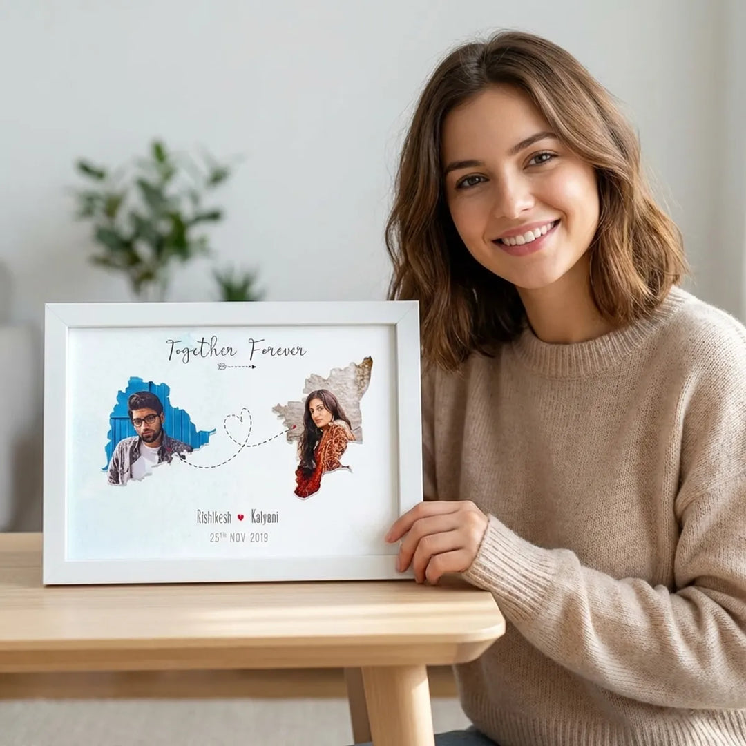 Together Forever Personalized Framed Art