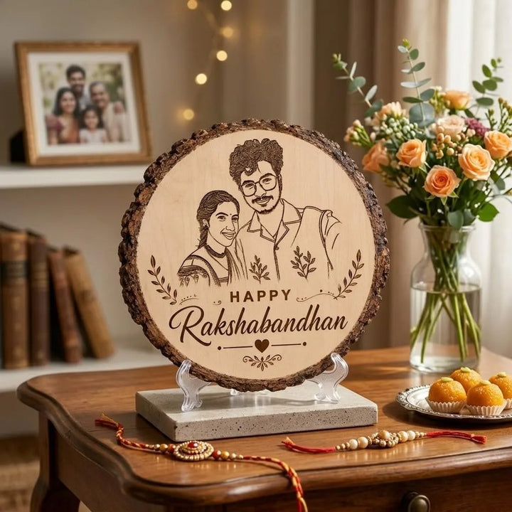 Personalized Rakhi Hamper for Brother ❤️