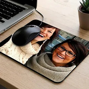 Custom Photo Mouse Pad - Personalized Computer Desk Mat