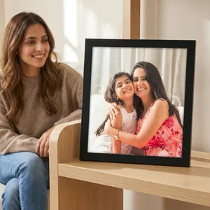 Personalized Framed Photo Print - Mother &amp; Daughter Portrait