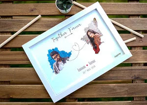 Personalized Photo Collage Frame - Together Forever