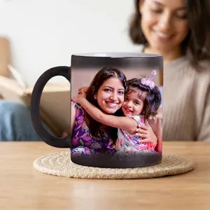 Personalized Photo Printed Magic Mug - Color Changing Coffee Mug