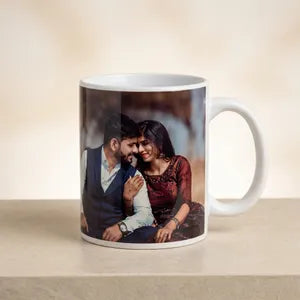 Personalized Photo Printed White Ceramic Coffee Mug