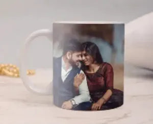Personalized Photo Printed White Ceramic Coffee Mug