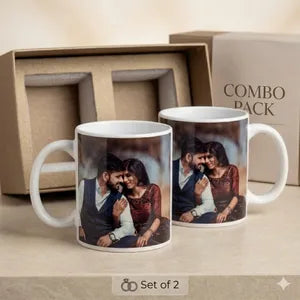 Personalized Photo Printed White Ceramic Coffee Mug