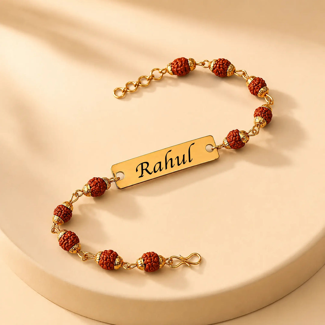 Personalized Rakhi Hamper for Brother ❤️