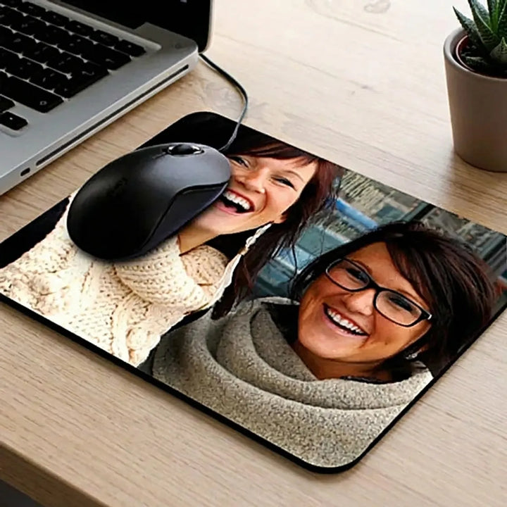Custom Photo Mouse Pad  Personalized Computer Desk Mat